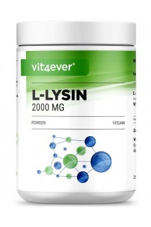 L-лизин хидрохлорид на прах, 500mg - 250 дози x 2000mg| Vit4ever - Германия