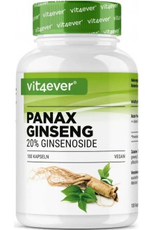 Корейски женшен 600 mg / Roter Panax Ginseng - 180 капсули