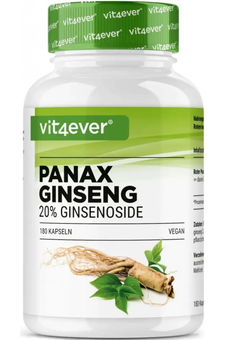 Корейски женшен 600 mg / Roter Panax Ginseng - 180 капсули