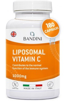 Липозомен витамин Ц 500mg - 180 капсули | Bandini Pharma - Италия