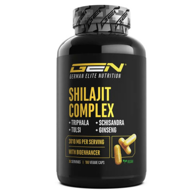 Шилажит Комплекс - 180 капсули | GEN German Elite Nutrition