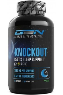 Нокаут - Подкрепа за сън и възстановяване, 120 капсули | GEN German Elite Nutrition