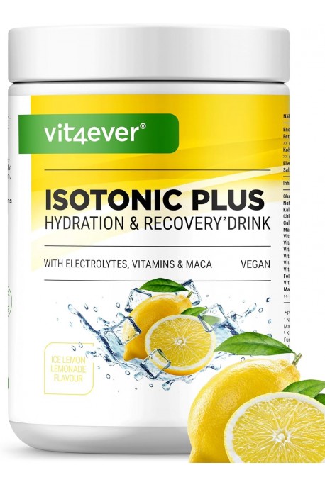 Изотоник Плюс - Студен чай с лимон, 1050 г | Vit4ever Германия