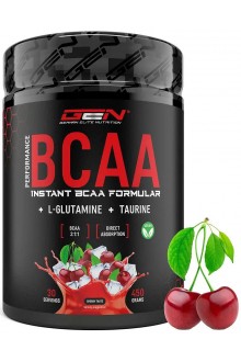 BCAA 2:1:1 с глутамин и таурин - 450 гр. (череша) | German Elite Nutritin - Германия