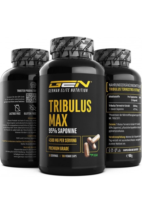 Тribulus Max / Екстракт от бабини зъби 750mg - 180 капсули |German Elite Nutrition - Германия