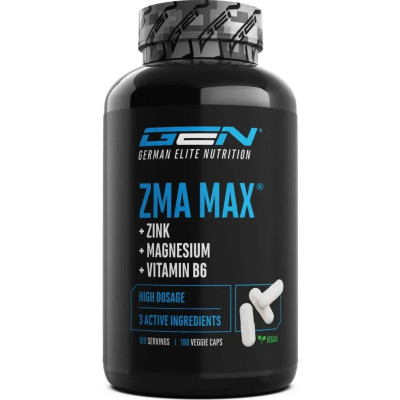 ZMA Max (цинк, магнезий, витамин B6) - 180 капсули | Vit4ever - Германия