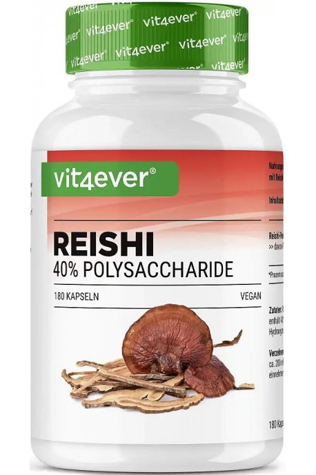 Гъби Рейши екстракт 650mg - 180 капсули | Vit4ever - Германия