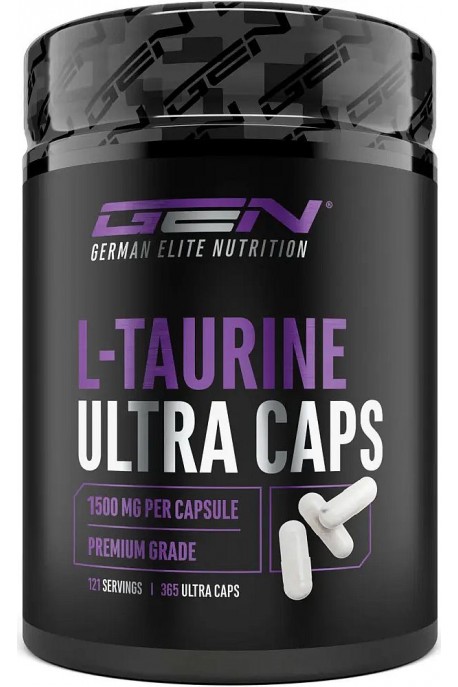 L-Таурин ултра - 365 капсули | German Elite Nutrition - Германия