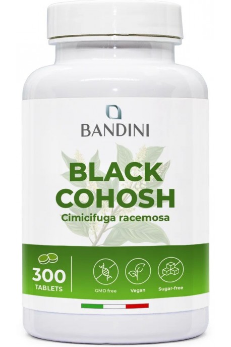 Черен кохош 300mg - 300 таблетки | Bandini Pharma - Италия