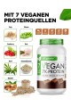 Веган протеин със 7 съставки (двоен шоколад) - 1 кг | Vit4ever - Германия