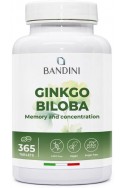 Гинко билоба екстракт 120мг - 365 таблетки | Bandini Pharma - Италия