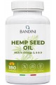 Конопено масло 1000mg - 180 меки капсули | Bandini Pharma - Италия
