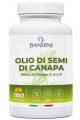 Конопено масло 1000mg - 180 меки капсули | Bandini Pharma - Италия
