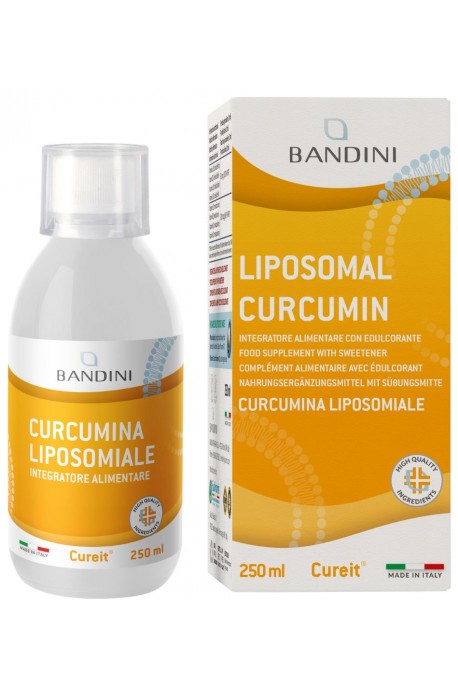 Липозомен куркумин (Cureit®) 200mg - 250ml | Bandini Pharma - Италия