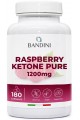 Малинови кетони 60mg - 180 капсули | Bandini Pharma - Италия