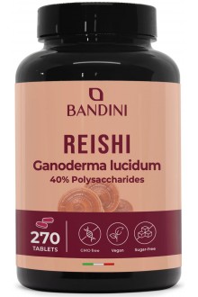 Рейши 650mg - 270 таблетки | Bandini Pharma - Италия