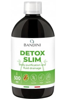 Detox Slim (билков комплекс за детокс и контрол на теглото) - 500ml | Bandini Pharma - Италия