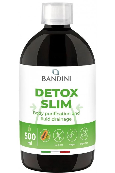 Detox Slim (билков комплекс за детокс и контрол на теглото) - 500ml | Bandini Pharma - Италия
