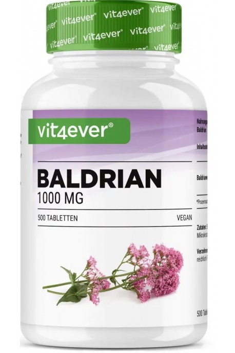 Валерианa 500mg - 500 таблетки | Vit4ever - Германия