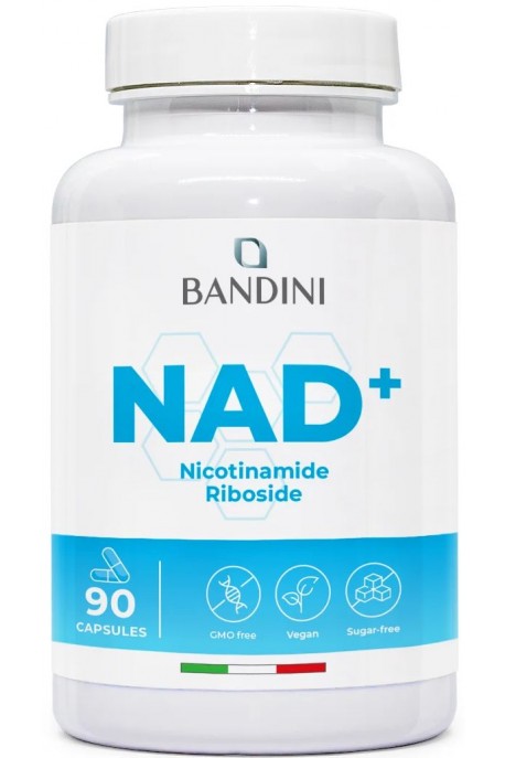 NAD+ 300mg - 90 капсули| Bandini Pharma - Италия