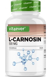Л-карнозин / L-Carnosin 500mg - 120 капсули | Vit4ever - Германия