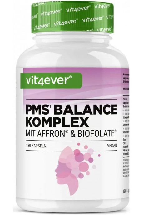 PMS Balance - Комплекс за балансиране на хормоните - 180 капсули | Vit4ever - Германия